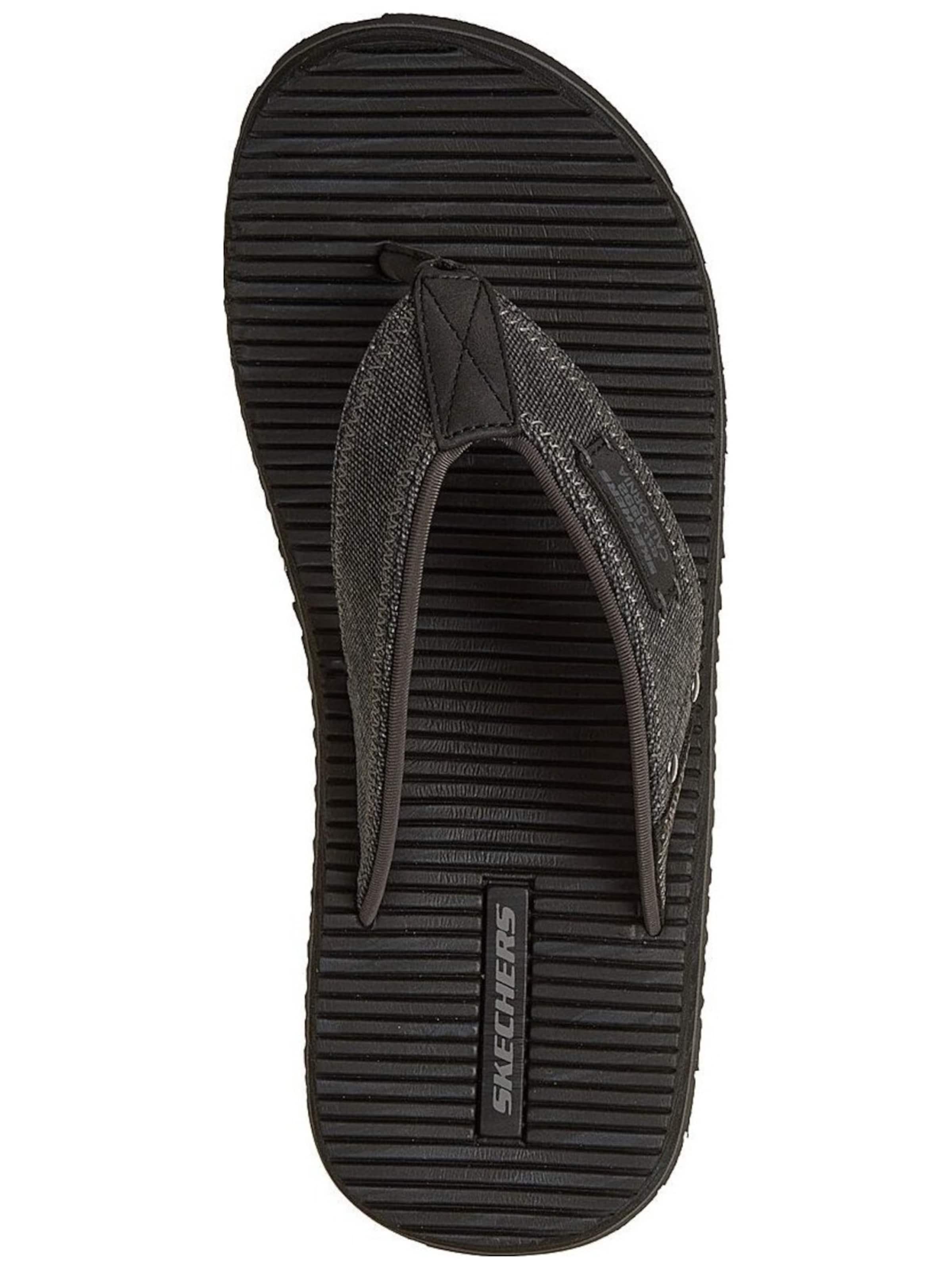 SKECHERS - Sandalias de dedo 'Skechers Quill-sea Side' en negro