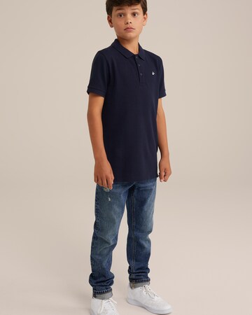 WE Fashion - Camiseta en azul