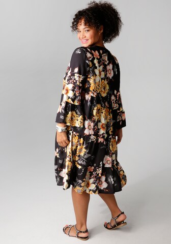 Aniston Shirt Dress in Black