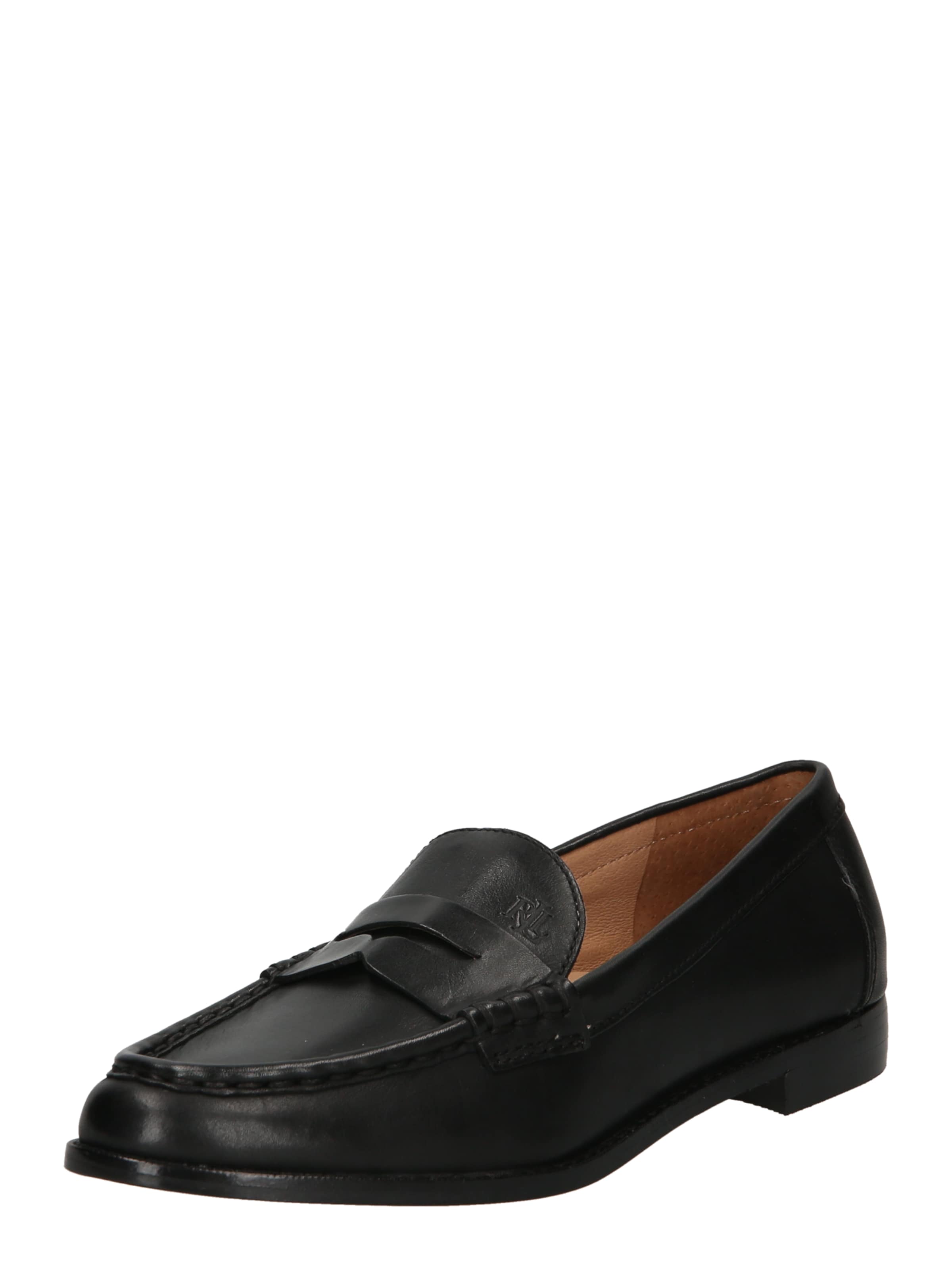 Lauren Ralph Lauren Slip-ons 'Wynnie' in Black: front