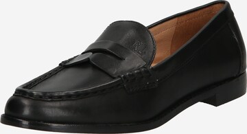 Lauren Ralph LaurenSlip On cipele - crna boja: prednji dio