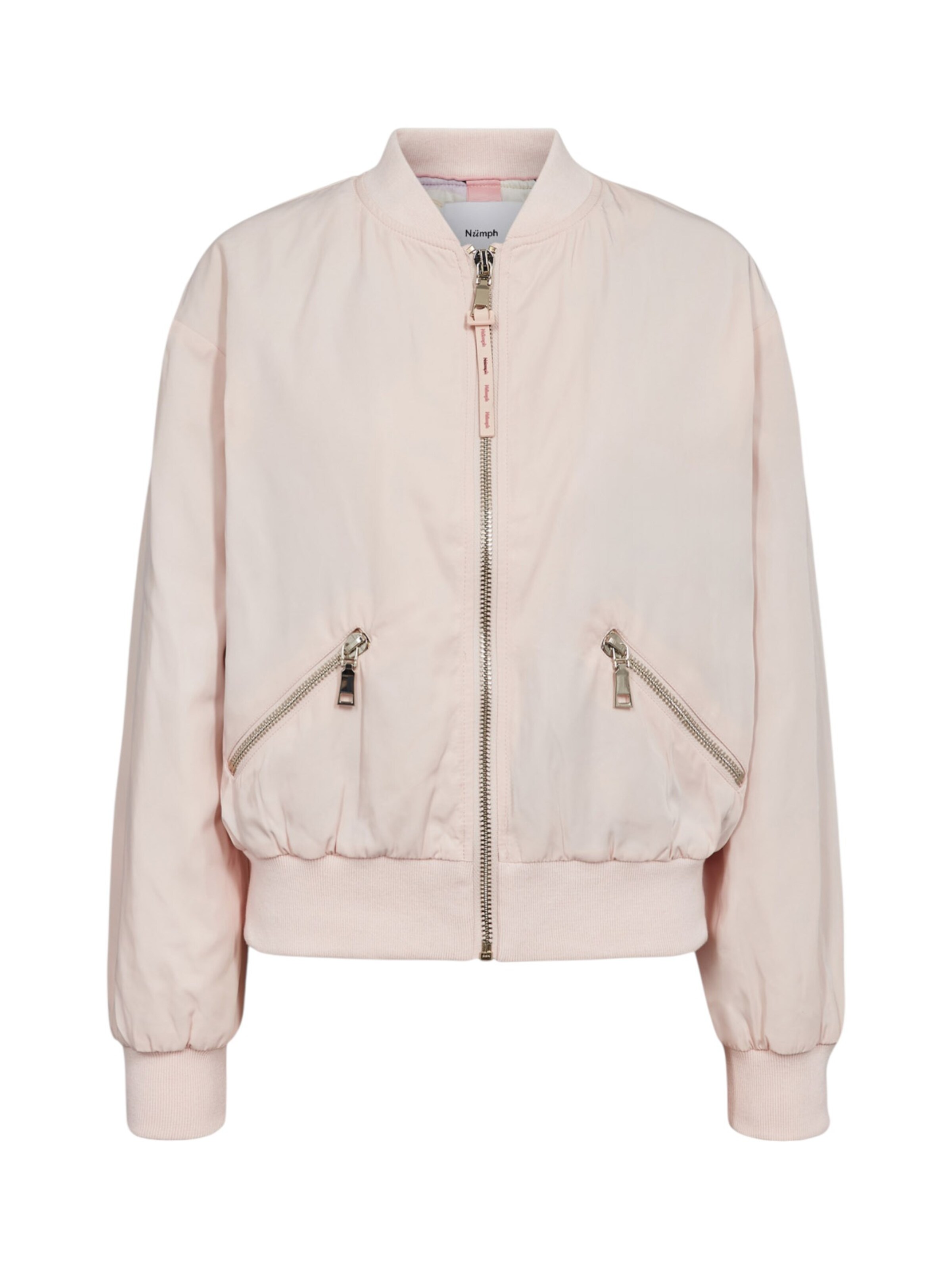 NÜMPH Blouson 'NUELLANORA JACKET ' in Pink: Vorderseite