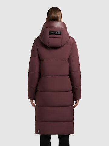khujo Wintermantel 'Nalu' in Rot