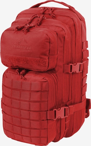 normani Backpack ' Bedrock ' in Red: front