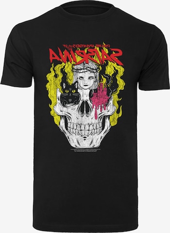 T-Shirt 'Adventures Of Sabrina Boys Skull' F4NT4STIC en noir : devant