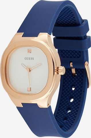 mėlyna GUESS Analoginis (įprasto dizaino) laikrodis: priekis