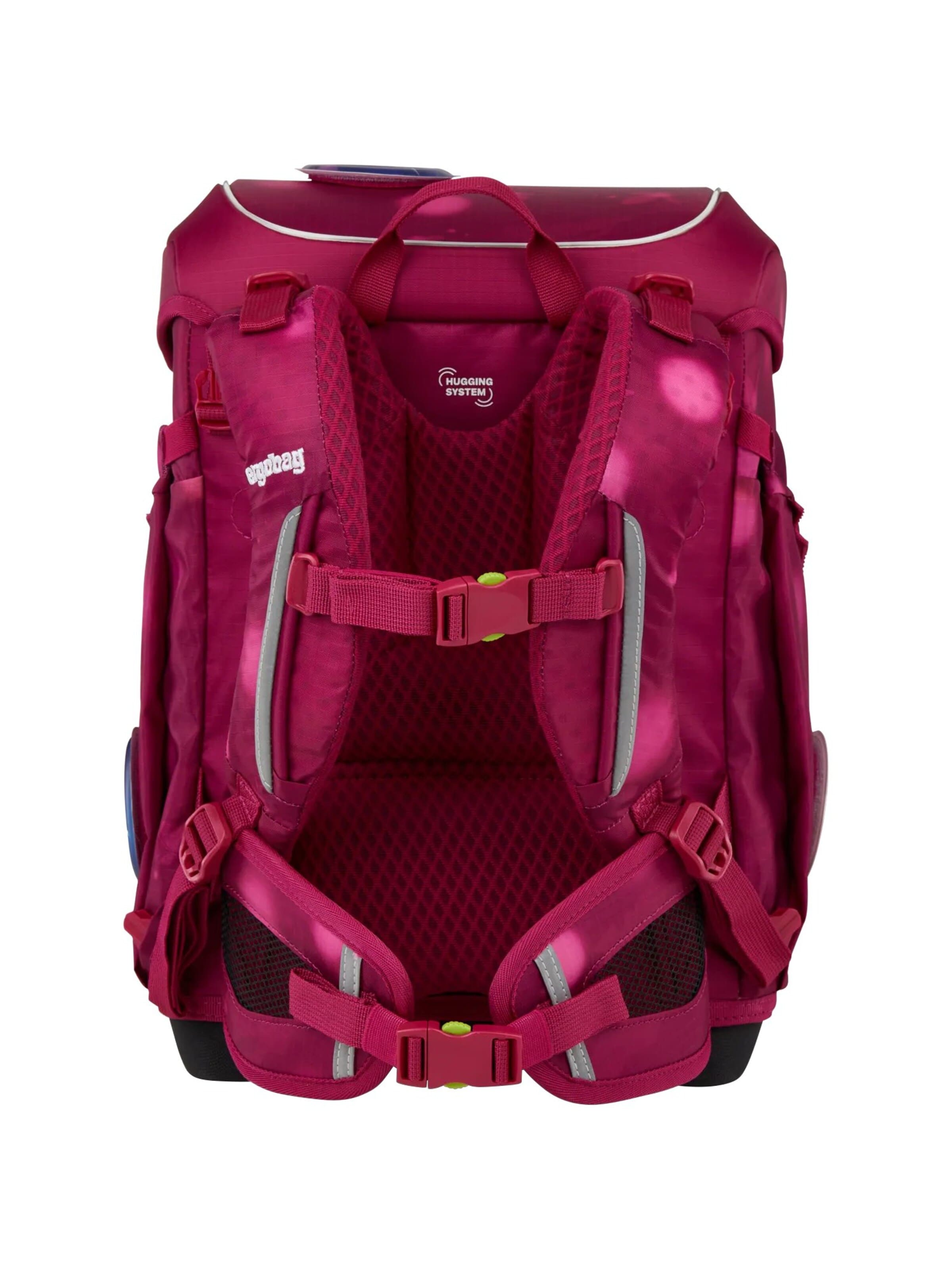 ergobag Backpack 'Schulranzen-Set cubo light Set' in Purple