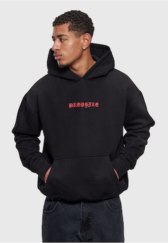 Dropsize - Sudadera 'Crime' en negro: frente