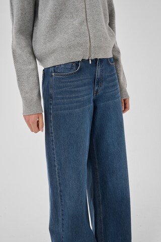 My Essential Wardrobe Wide Leg Jeans 'Nida' i blå