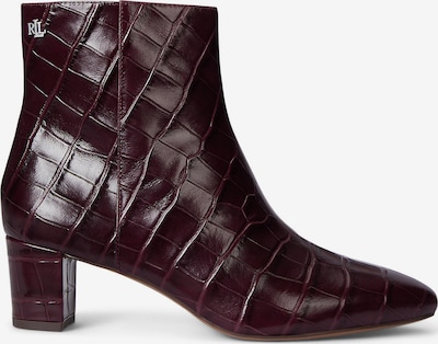 Botine 'DEMI' Lauren Ralph Lauren pe roșu merlot, Vizualizare produs