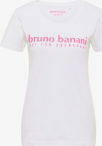 BRUNO BANANI T-Shirt 'BALL' in Weiß: predná strana