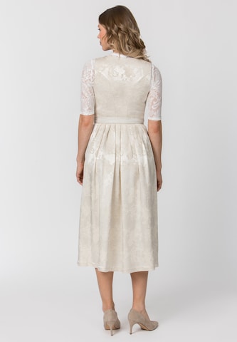 STOCKERPOINT Dirndl 'Roserl' in Beige
