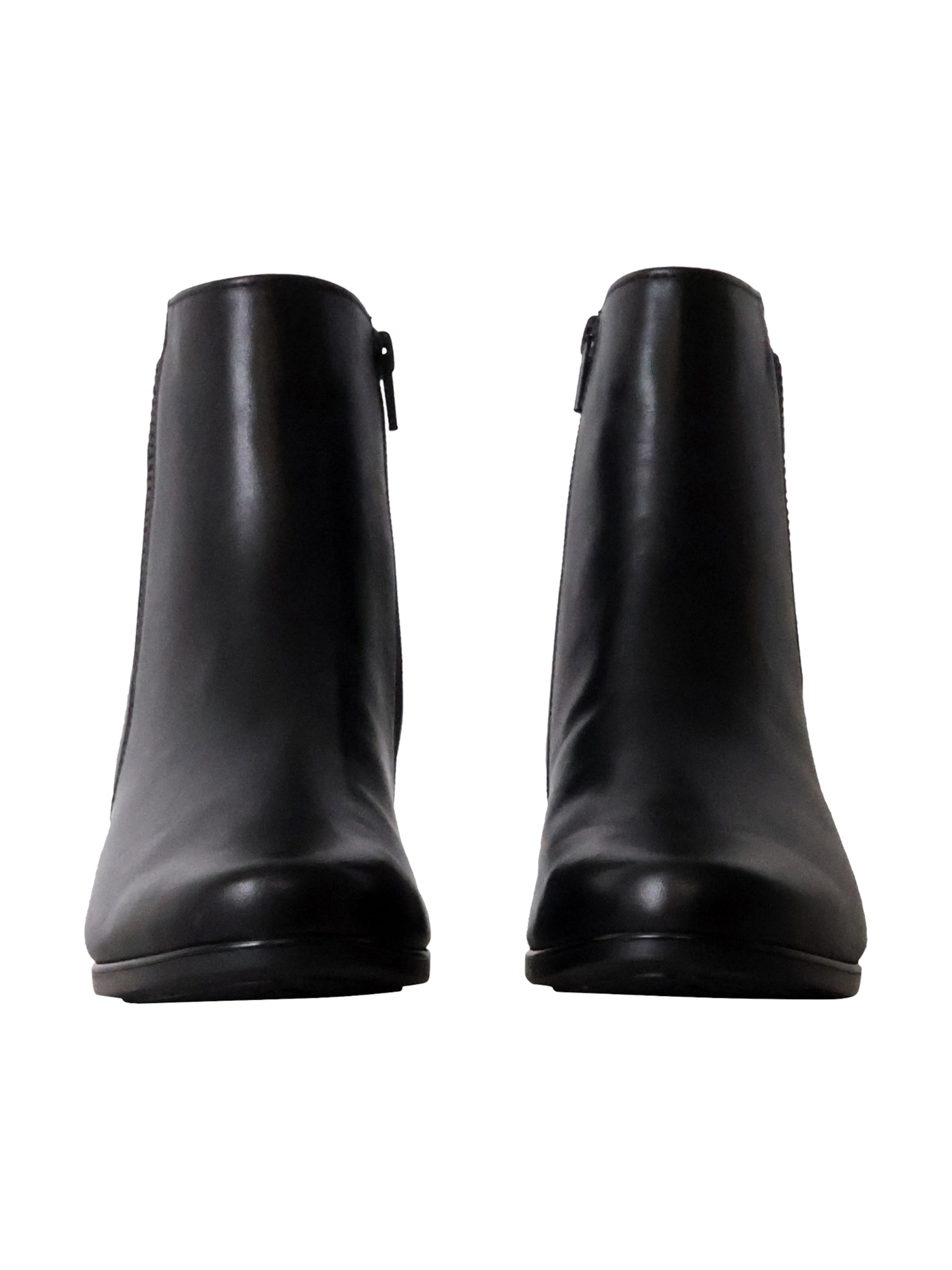 Bottines 'Lederstiefeletten Schal' GABOR en noir