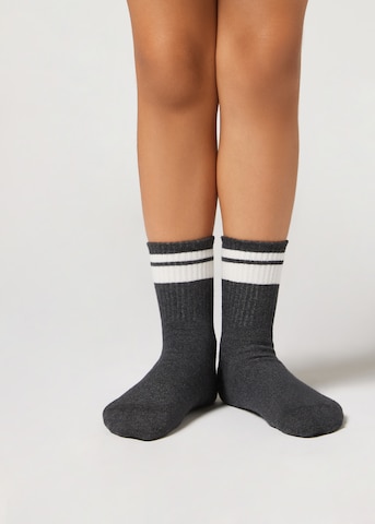 CALZEDONIA Socken in Grau: predná strana