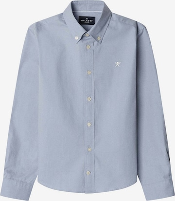 Hackett London Regular fit Overhemd in Blauw: voorkant