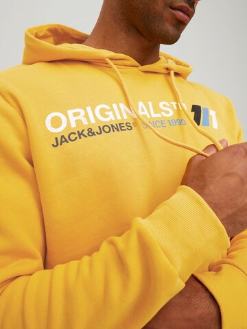 JACK & JONES Bluzka sportowa 'Nate' w kolorze żółty