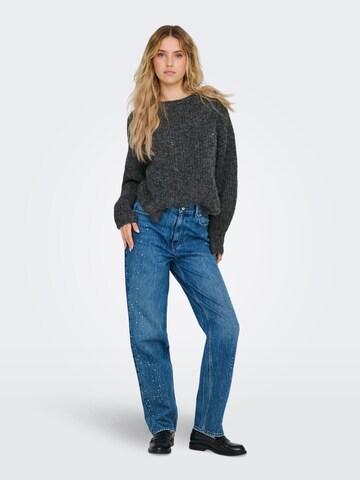 ONLY - Pullover 'ONLMoon' em cinzento