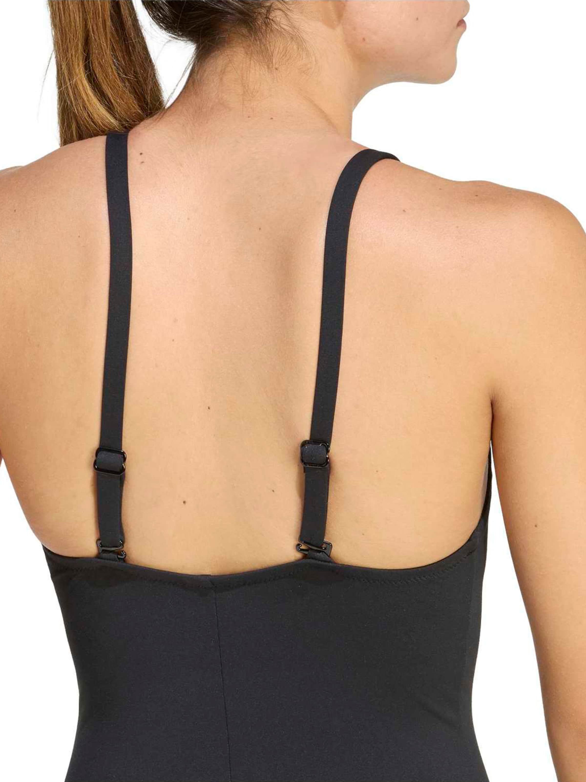 ADIDAS PERFORMANCE Μπουστάκι Αθλητικό ολόσωμο μαγιό σε μαύρο