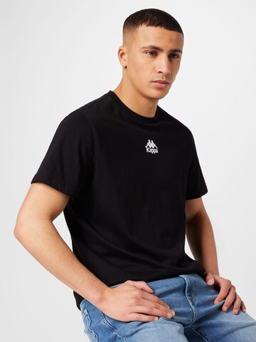 KAPPA T-shirt 'LEMBRO' i svart