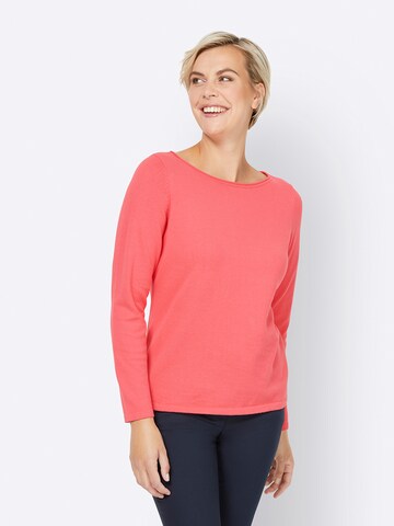 heine Sweater in Orange: front