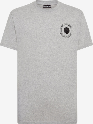 Plein Sport - Camisa 'Carbon Tiger' em cinzento: frente