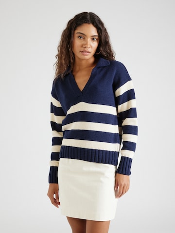 Pull-over Trendyol en bleu : devant