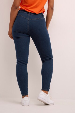 Cream Slim fit Jeggings 'Tove' in Blue