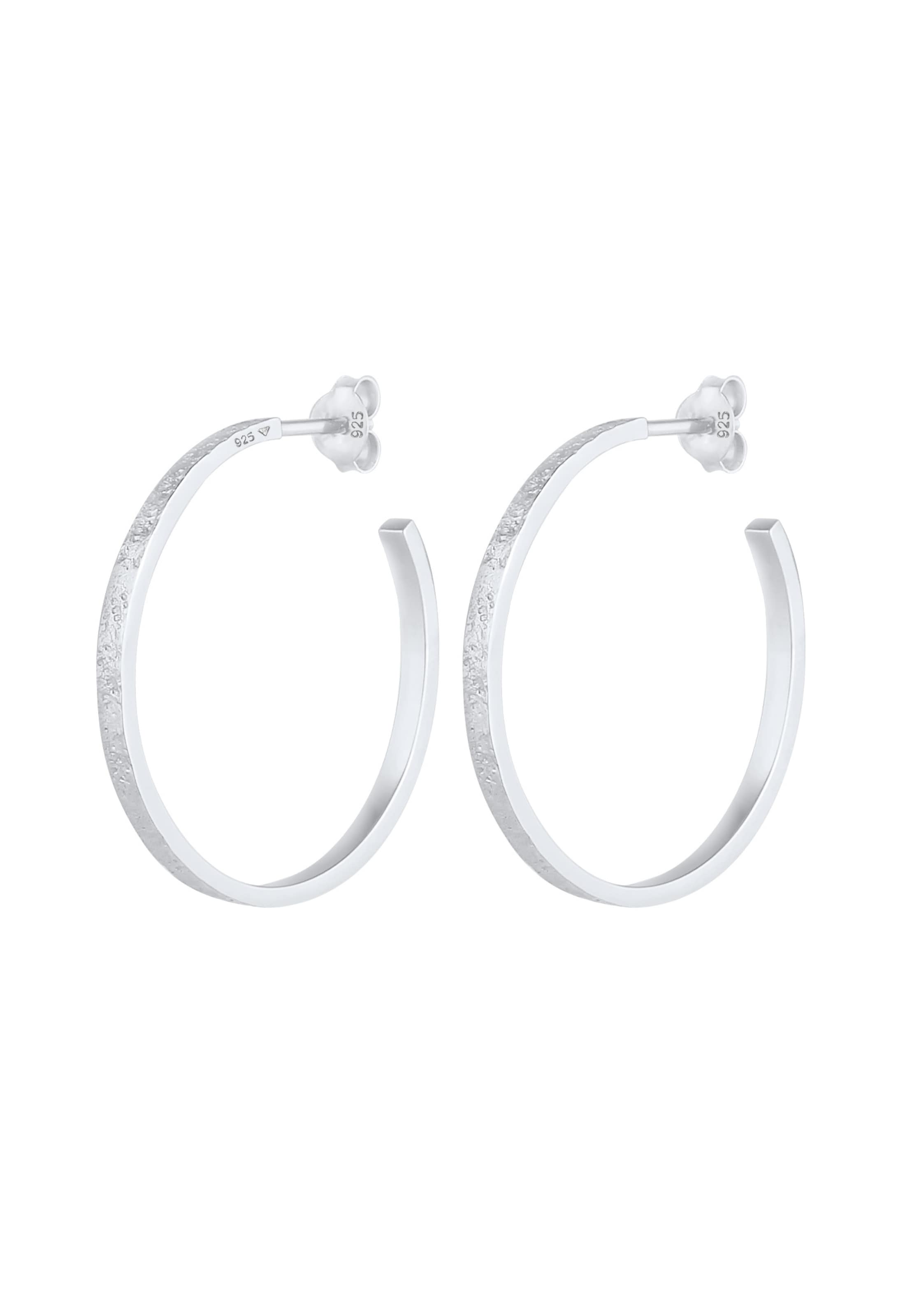 ELLI Серьги в Серебристый: спереди