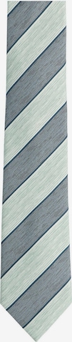 WILLEN Krawatte 'Pastell Blockstreifen' in Grün: Vorderseite