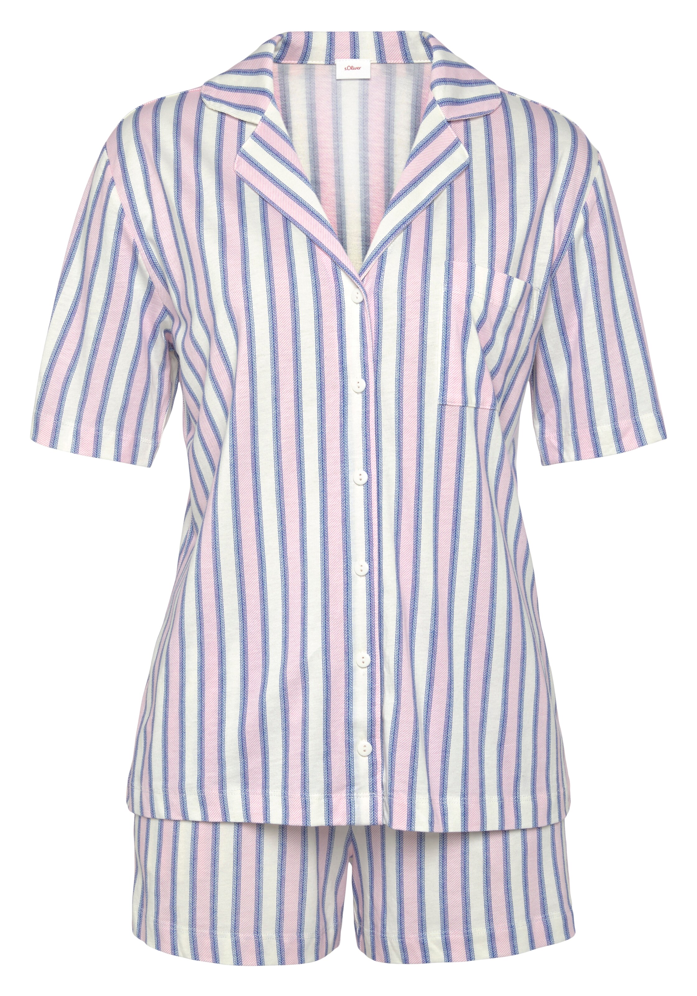 s.Oliver Шорты в Белый: спереди