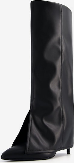 Bershka Bottes en noir, Vue avec produit