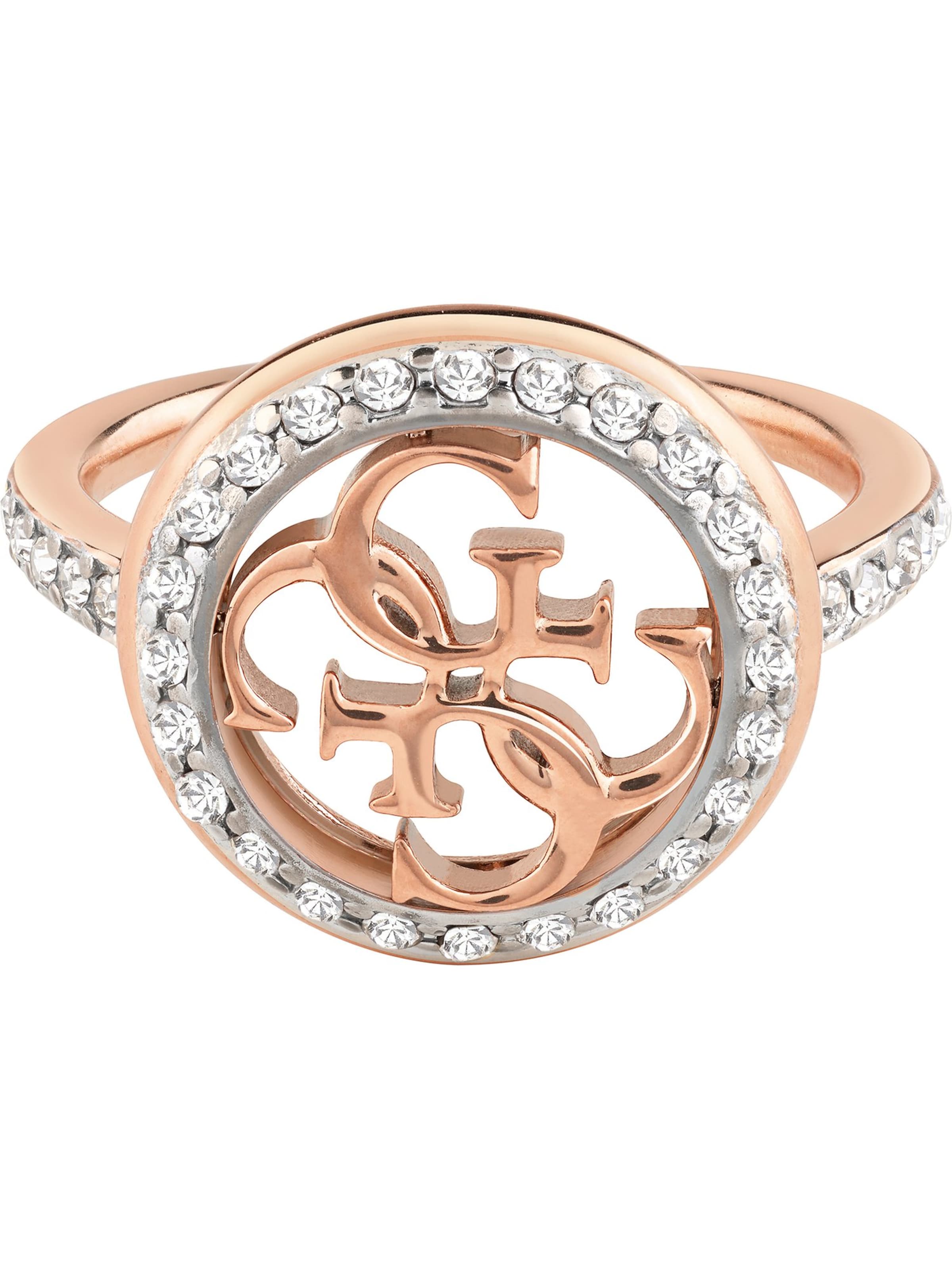 GUESS Ring in Rose Gold ABOUT YOU