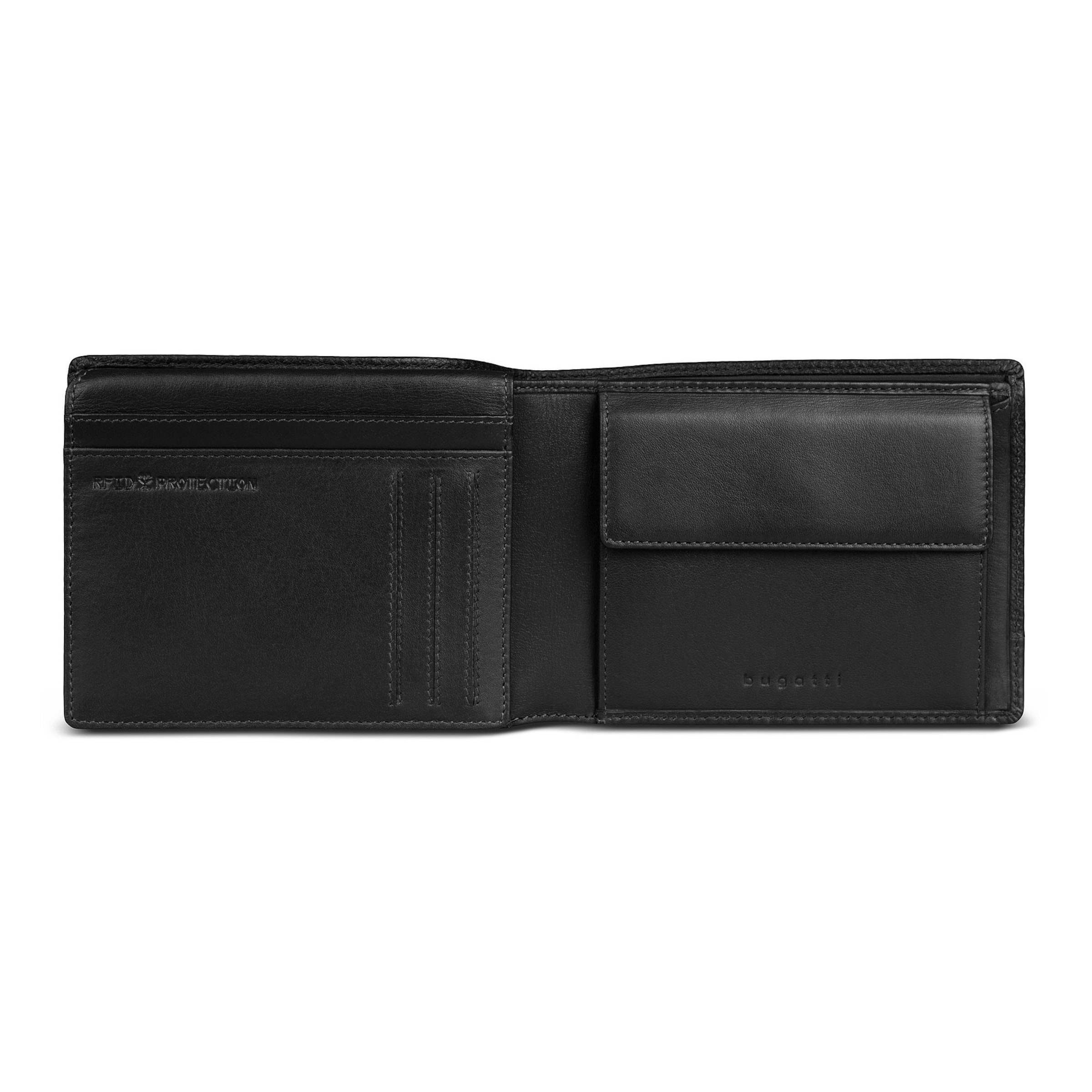 bugatti Wallet 'Due ' in Black