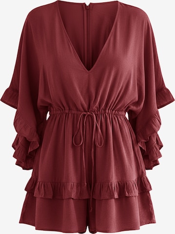 Salopeta de la Imily Bela pe roșu: față