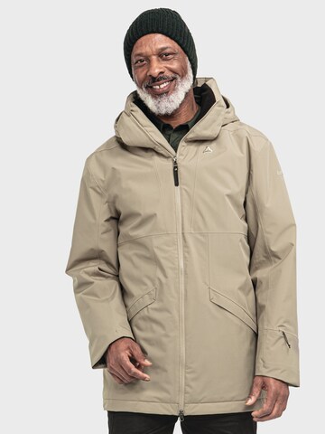 Veste outdoor 'Urban Ins Malkay' Schöffel en marron : devant