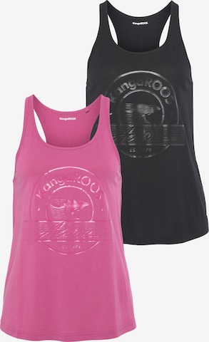 KangaROOS Top in Pink: front