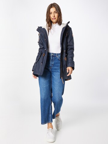 Parka mi-saison 'Monadis' Ragwear en bleu