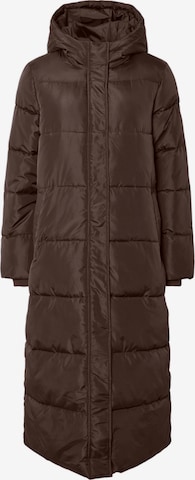 Cappotto invernale 'PCMADDIE' di PIECES in marrone: frontale