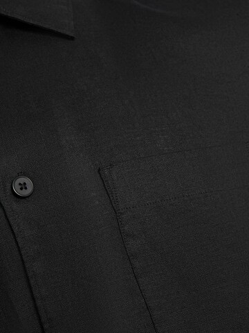 Marks & Spencer Comfort fit Button Up Shirt in Black