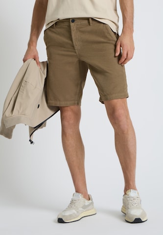 Street One MEN Regular Shorts in Braun: Vorderseite
