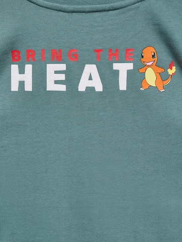 MANGO KIDS T-shirt 'POKECHAR' i grön