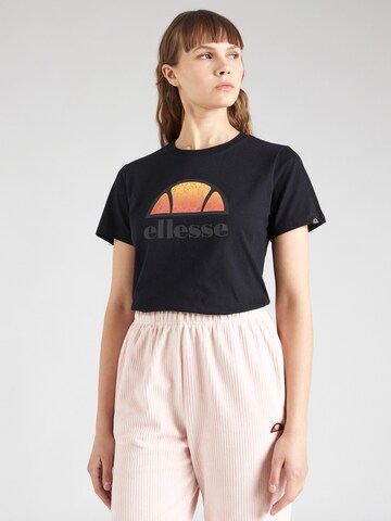 ELLESSE Funkční tričko 'Donington' – černá: přední strana