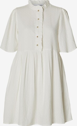 SELECTED FEMME Sukienka koszulowa 'ELISA' w kolorze biały: przód