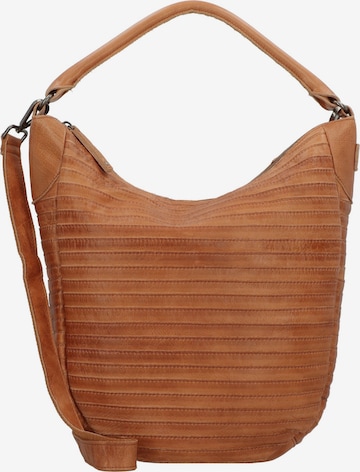 Borsa a spalla 'Gürteltier' di FREDsBRUDER in arancione: frontale