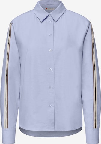 STREET ONE Bluse in Blau: Vorderseite