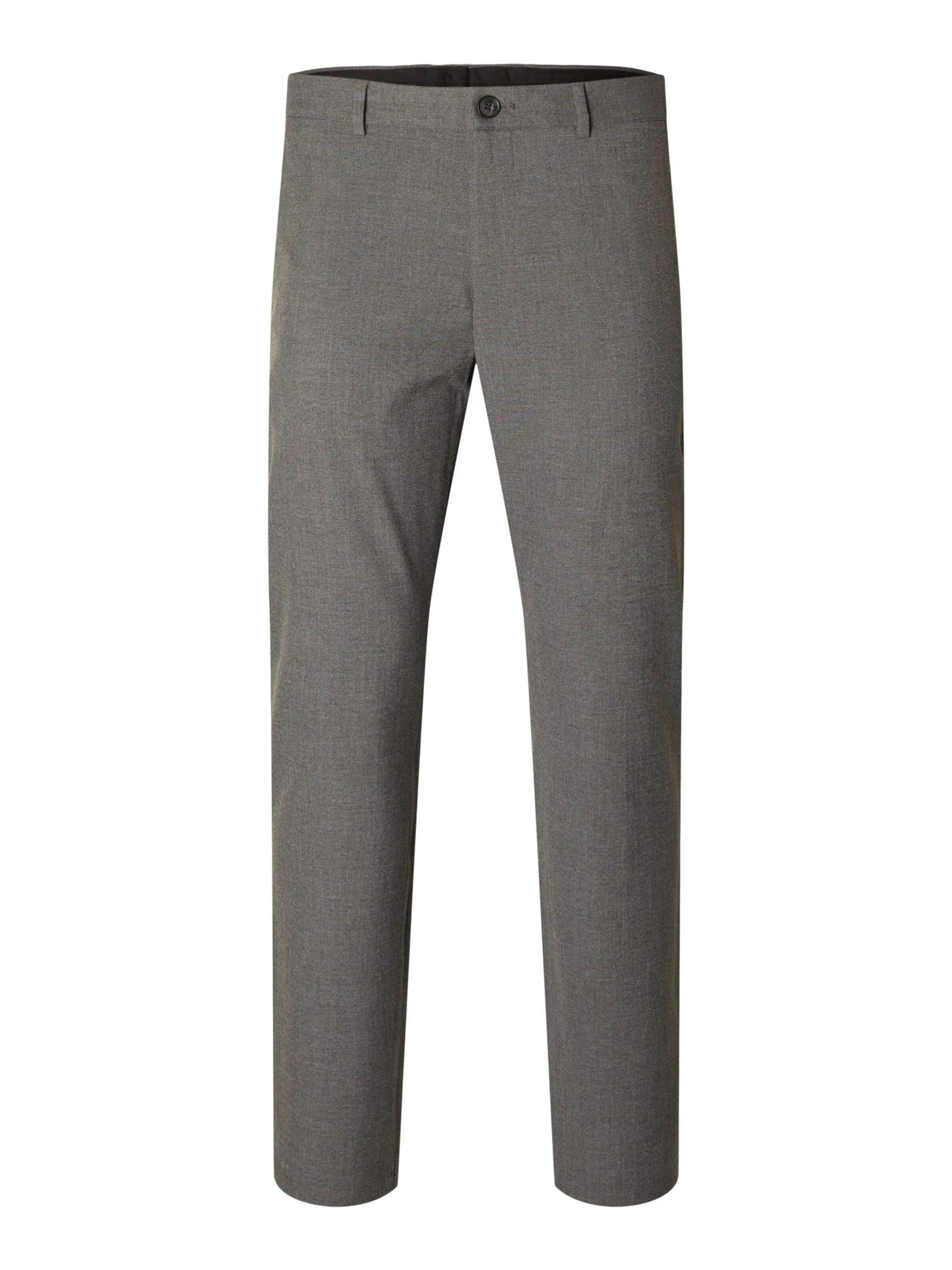 regular Pantaloni chino '16090460' di SELECTED in grigio: frontale