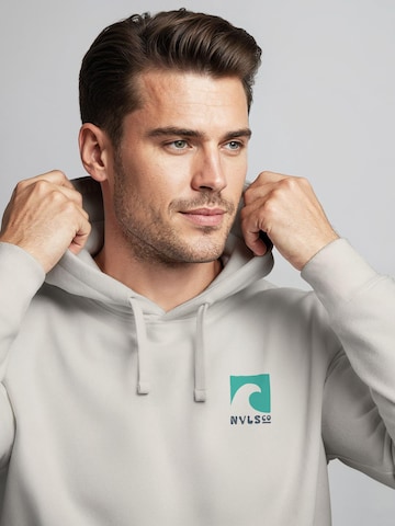 Neverless Sweatshirt 'California Surf' in Beige