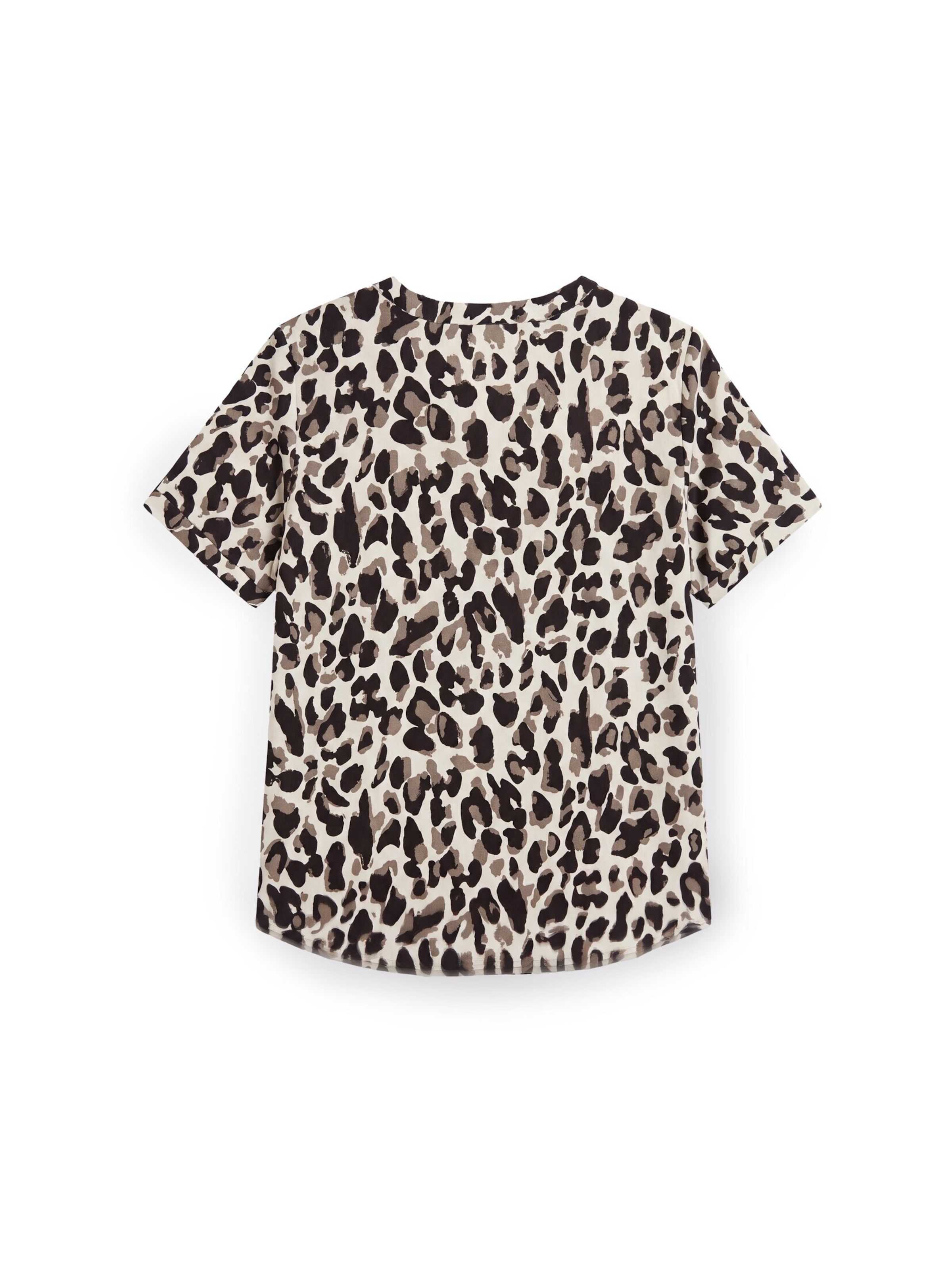 TOM TAILOR Bluse in Braun