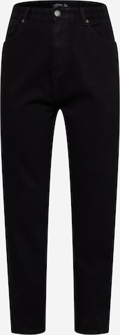 Loosefit Jeans di Nasty Gal Plus in nero: frontale