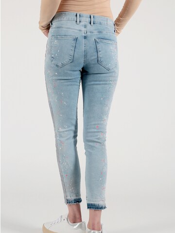 Miracle of Denim Skinny Jeans 'Sina' in Blue